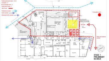 factors affecting selection of site building construction site site layout