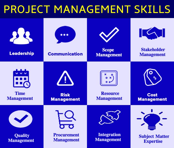 12 Project Management Skills