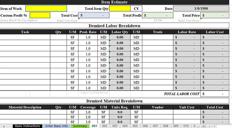 Project-Estimator-Tool